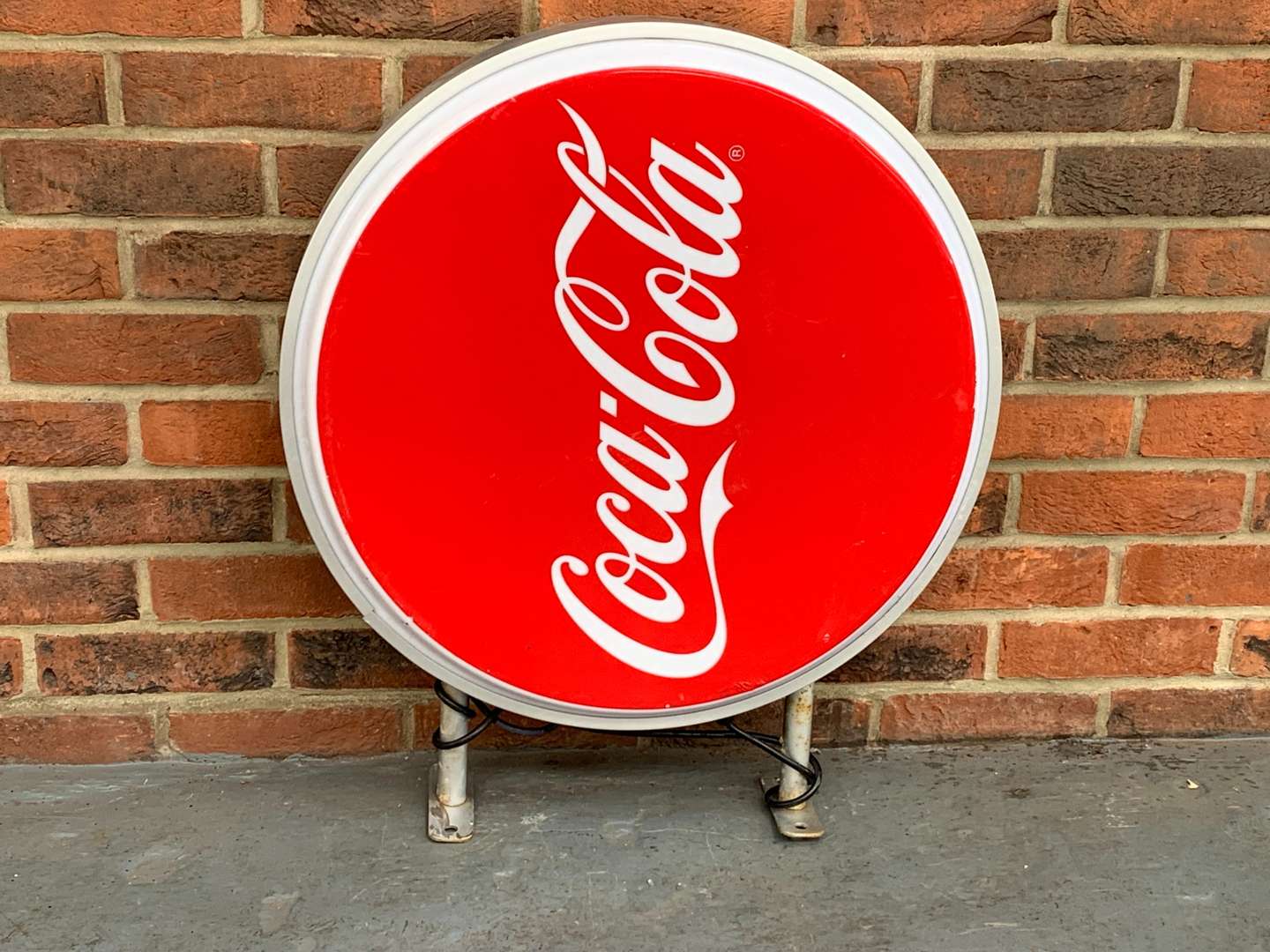 <p>Illuminated Coca-Cola Wall Sign</p>