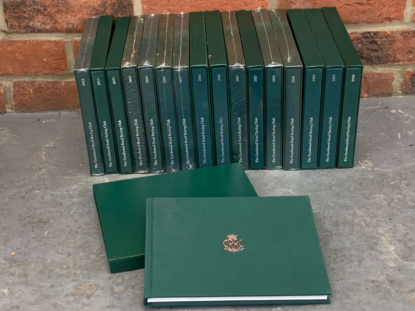 <p>Quantity of Goodwood Year Books From 2012 - 2021</p>