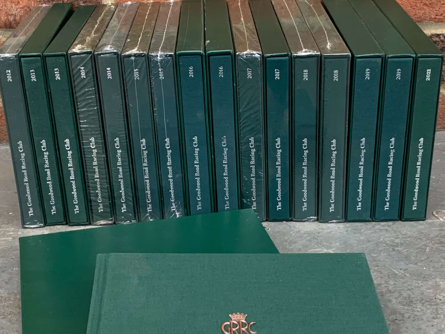 <p>Quantity of Goodwood Year Books From 2012 - 2021</p>