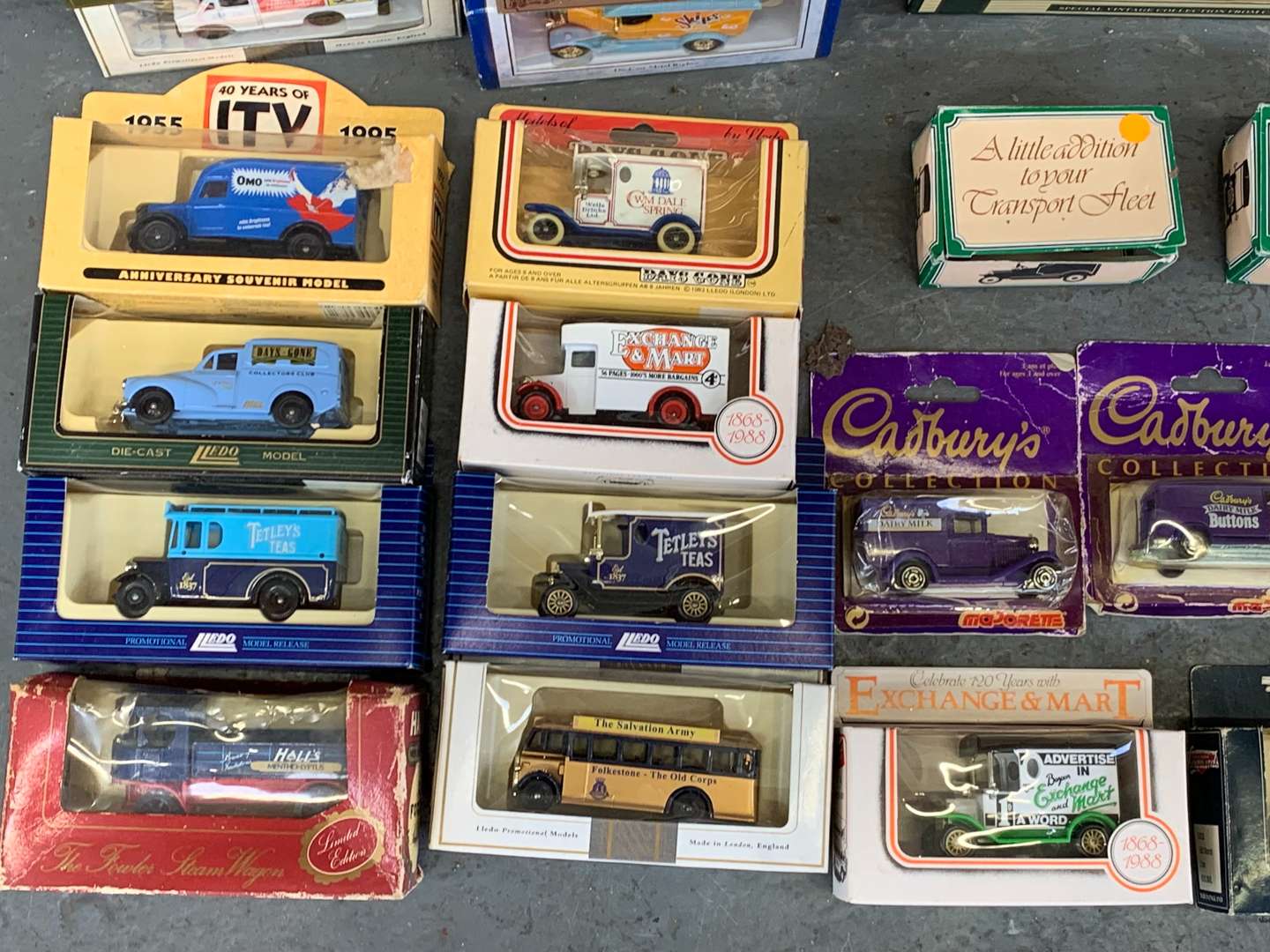<p>Quantity Cased Die Cast Model Cars</p>