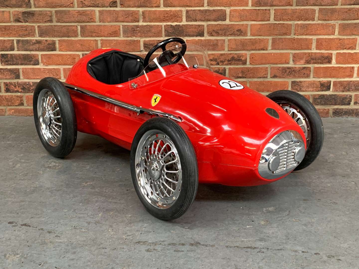<p>Metal Childs Ferrari Pedal Car</p>
