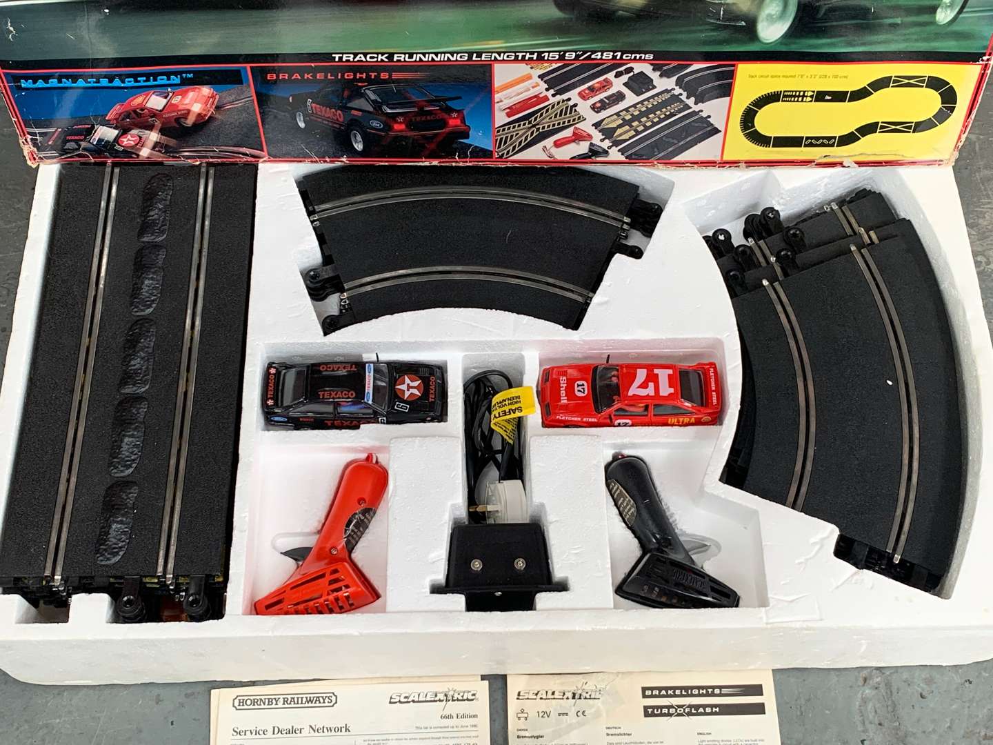 <p>Boxed Scalextric Ford RS Cosworth Set</p>