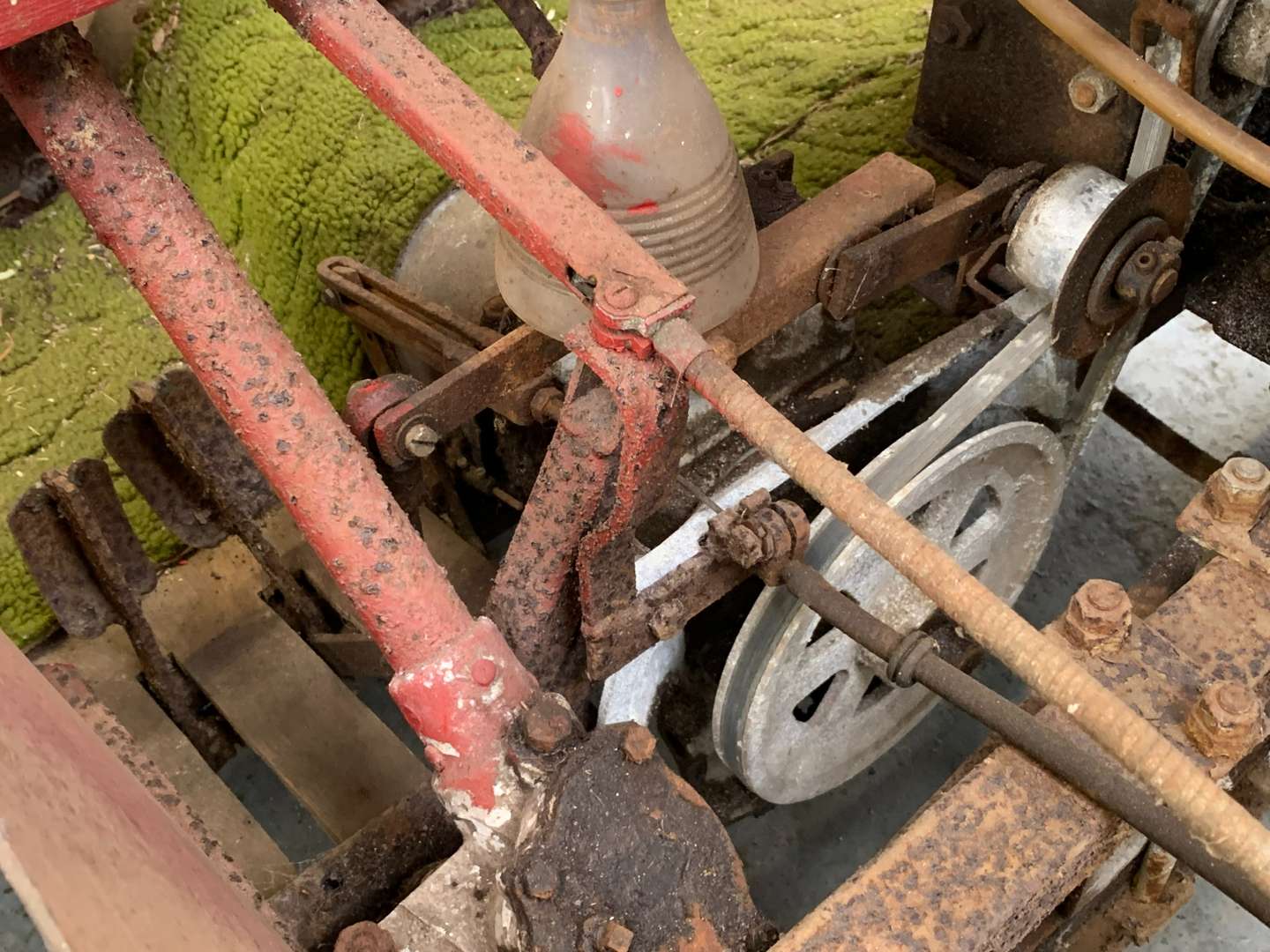 <p>Wooden and Metal Framed Childs Petrol Car (For Restoration)</p>