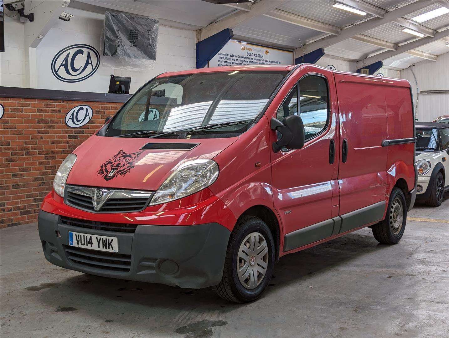 <p>2014 VAUXHALL VIVARO 2900 ECOFLEX CDTI</p>