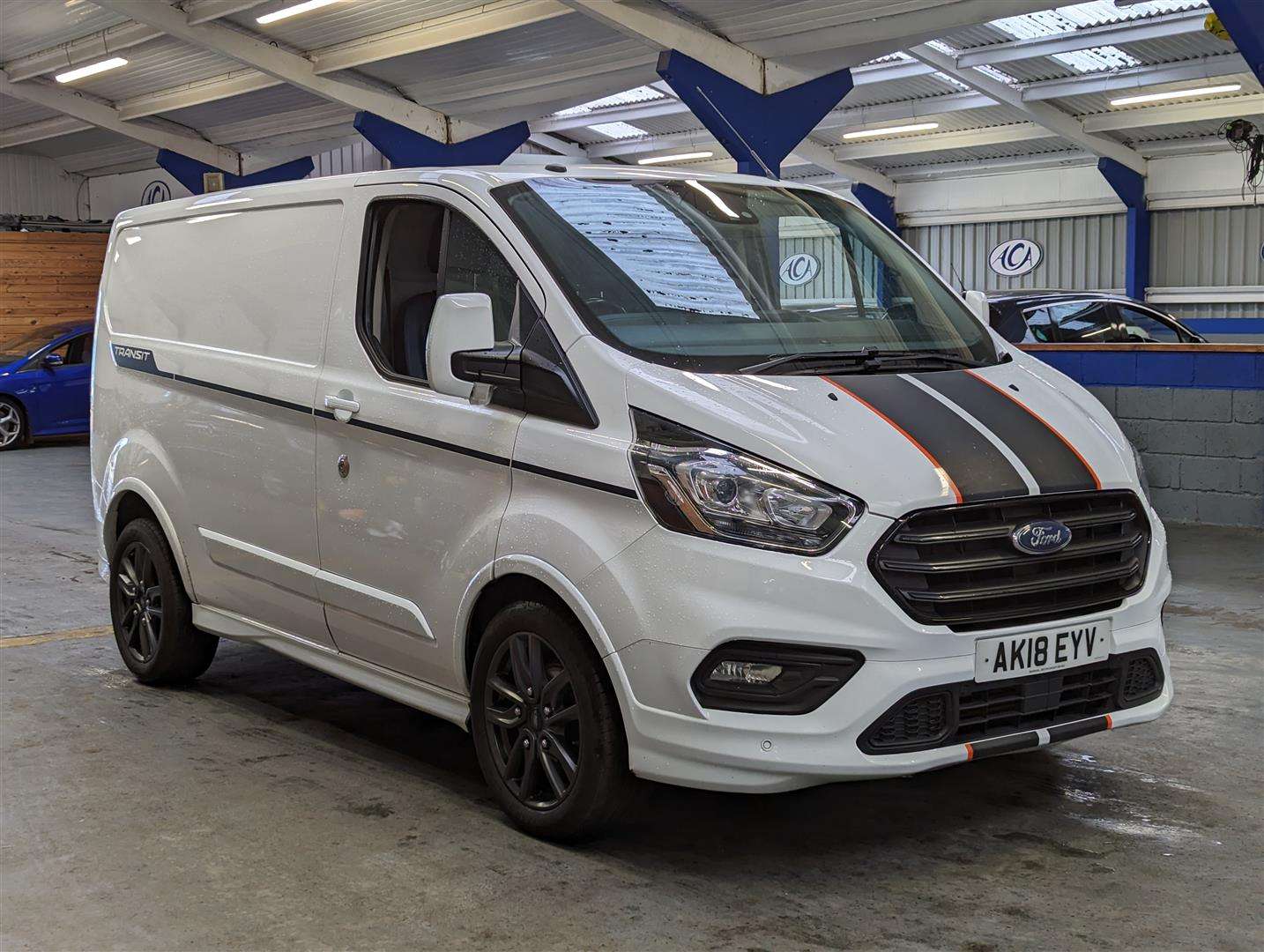 <p>2018 FORD TRANSIT CUSTOM 290 SPORT</p>