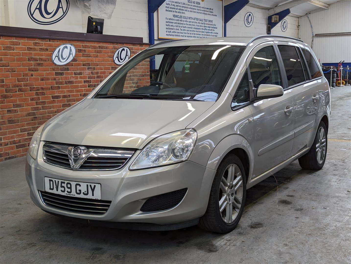 <p>2009 VAUXHALL ZAFIRA EXCLUSIV</p>