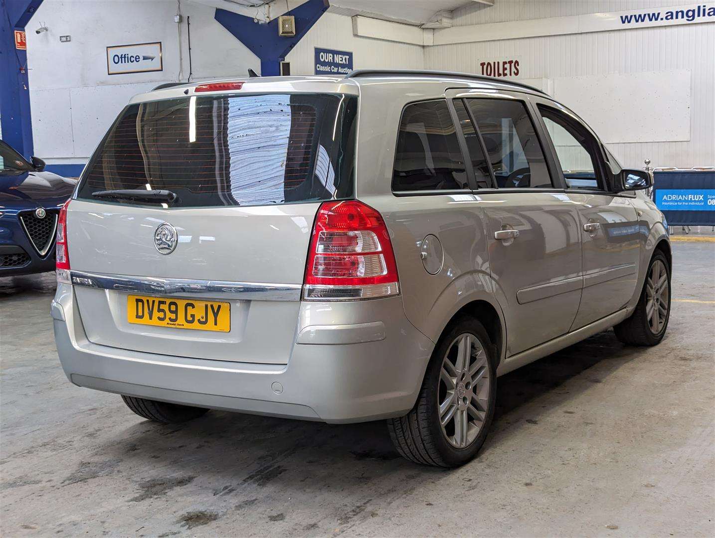 <p>2009 VAUXHALL ZAFIRA EXCLUSIV</p>