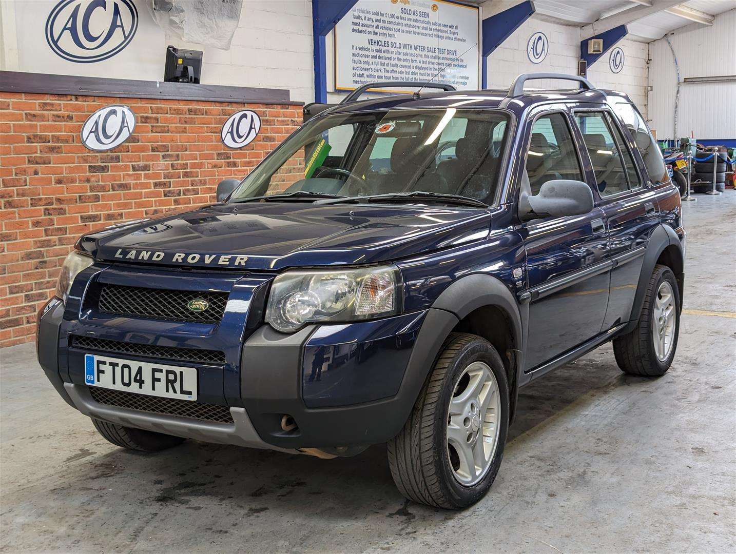 <p>2004 LAND ROVER FREELANDER TD4 SE S/W</p>