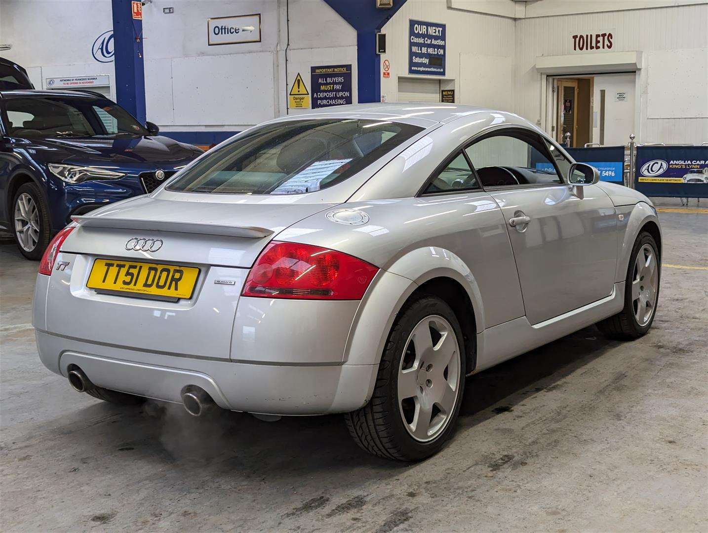 <p>2001 AUDI TT QUATTRO (225 BHP)</p>