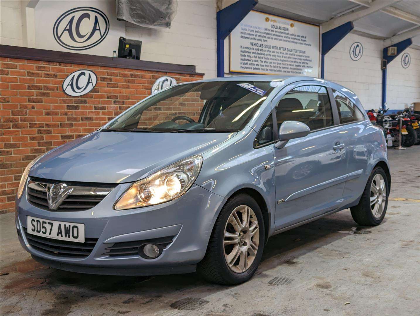 <p>2007 VAUXHALL CORSA DESIGN AUTO</p>