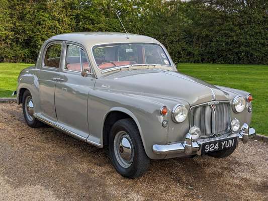 1959 ROVER P4 90 | Saturday 4th & Sunday 5th November | Anglia Car Auctions