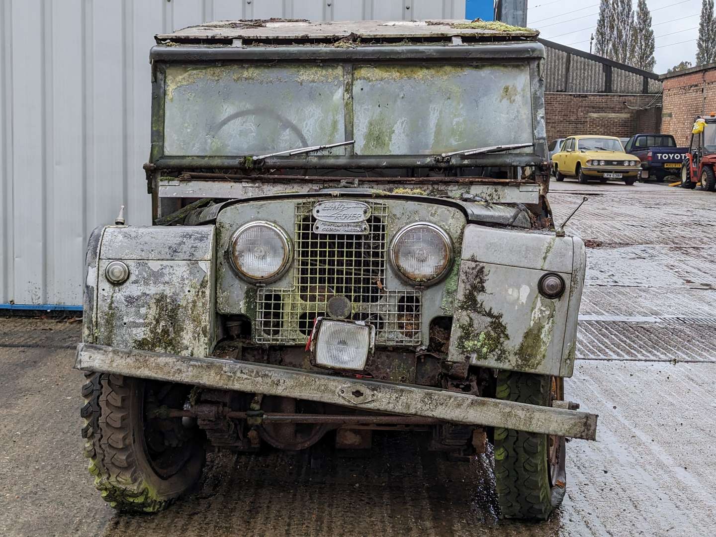 <p>1955 LAND ROVER 86" SERIES I STATION WAGON From the Scottish collection</p>