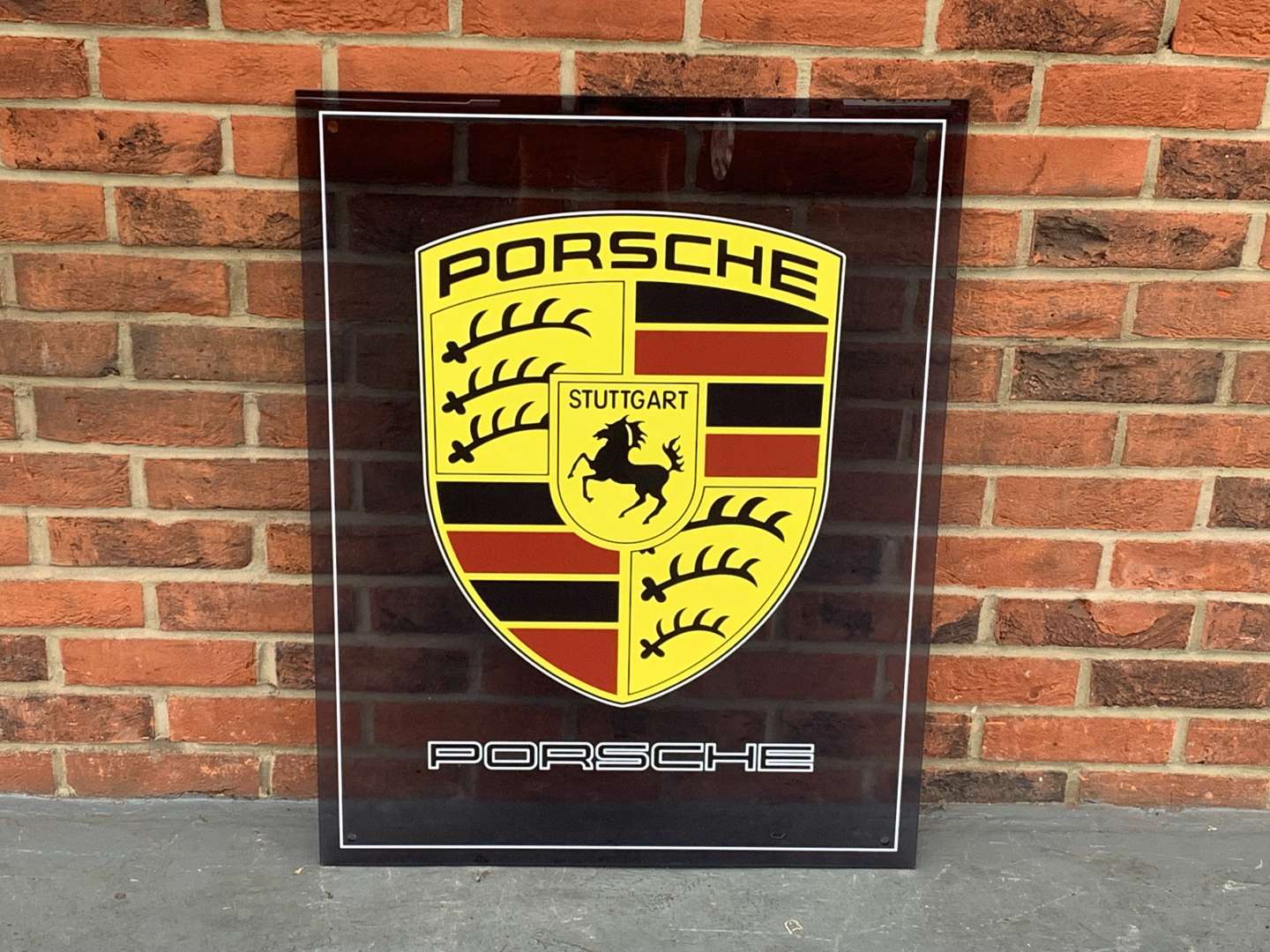 <p>Porsche Perspex Dealership Sign</p>