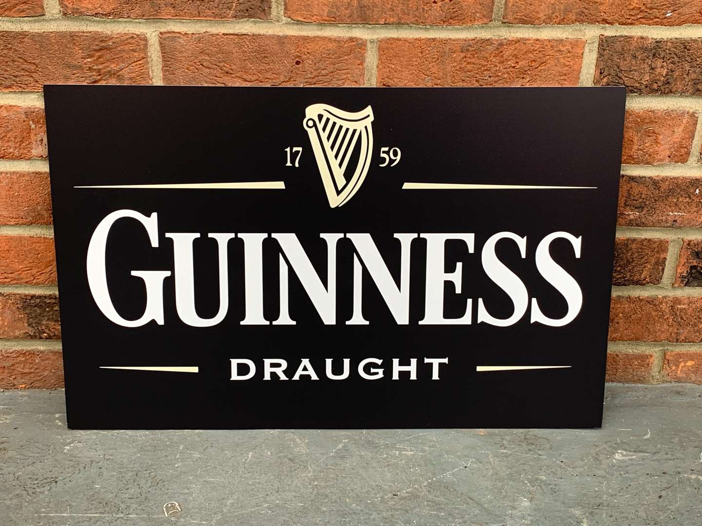 <p>Guinness Draught Sign</p>