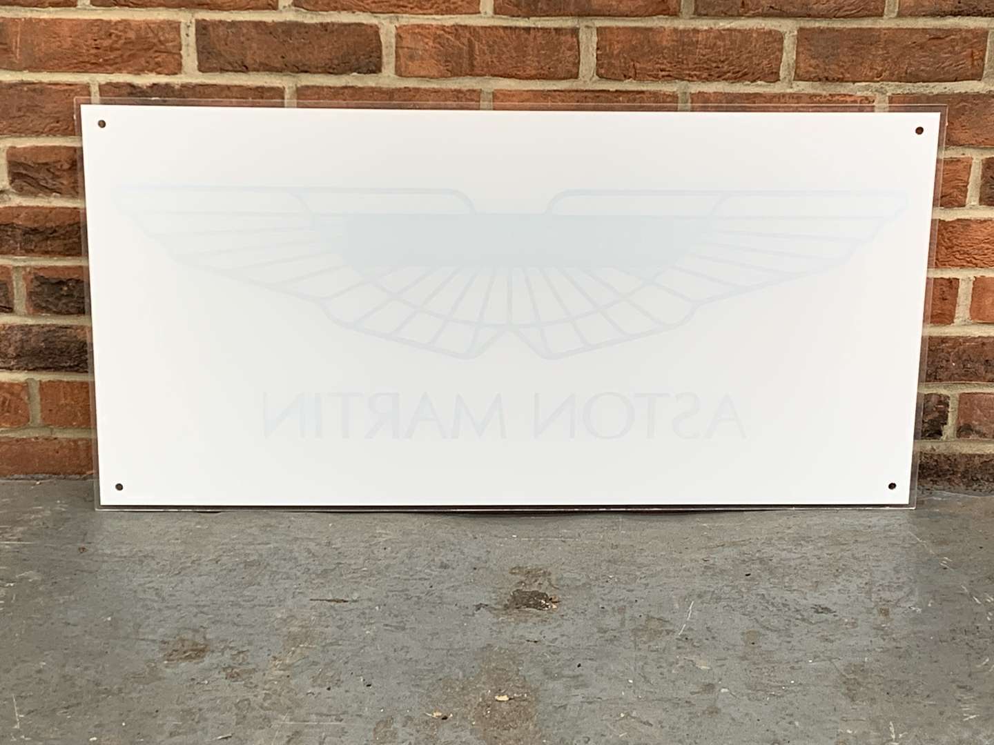 <p>Aston Martin Perspex Sign</p>