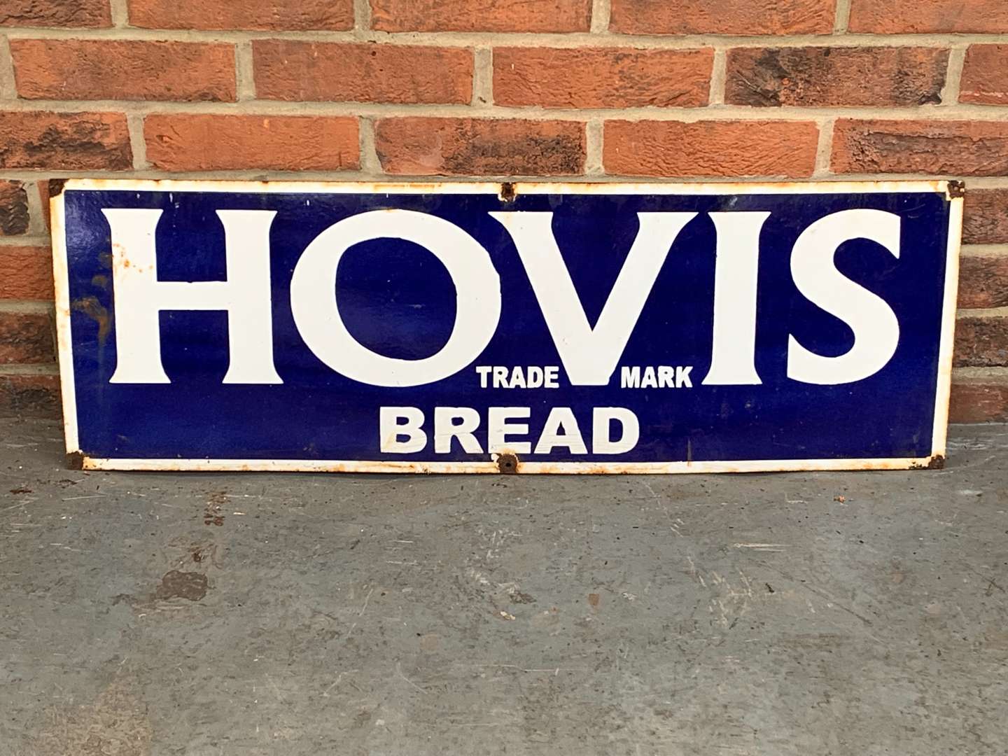 <p>Hovis Bread Enamel Sign</p>