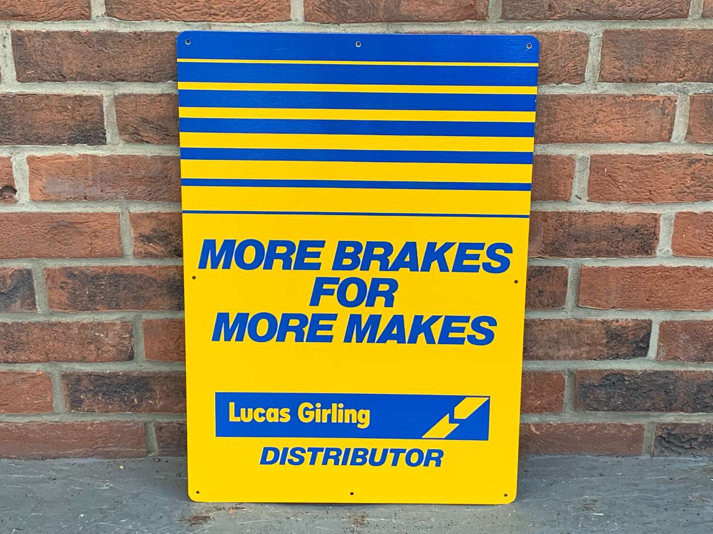 <p>“More Brakes For More Makes”&nbsp;</p>