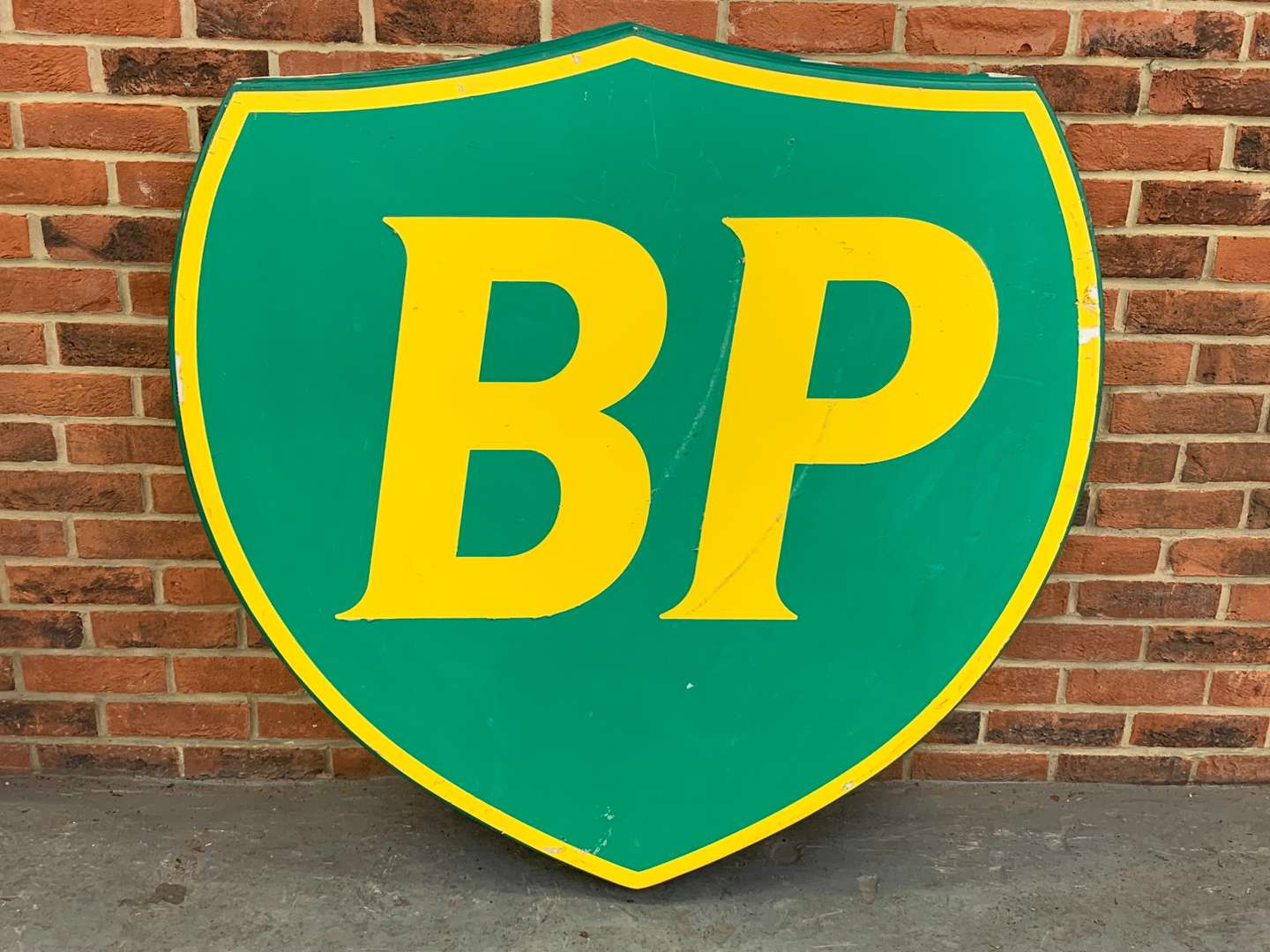 <p>Large BP Plastic Shield Sign</p>