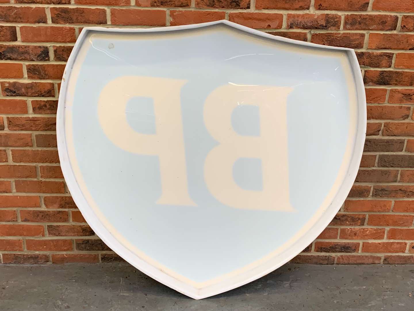 <p>Large BP Plastic Shield Sign</p>