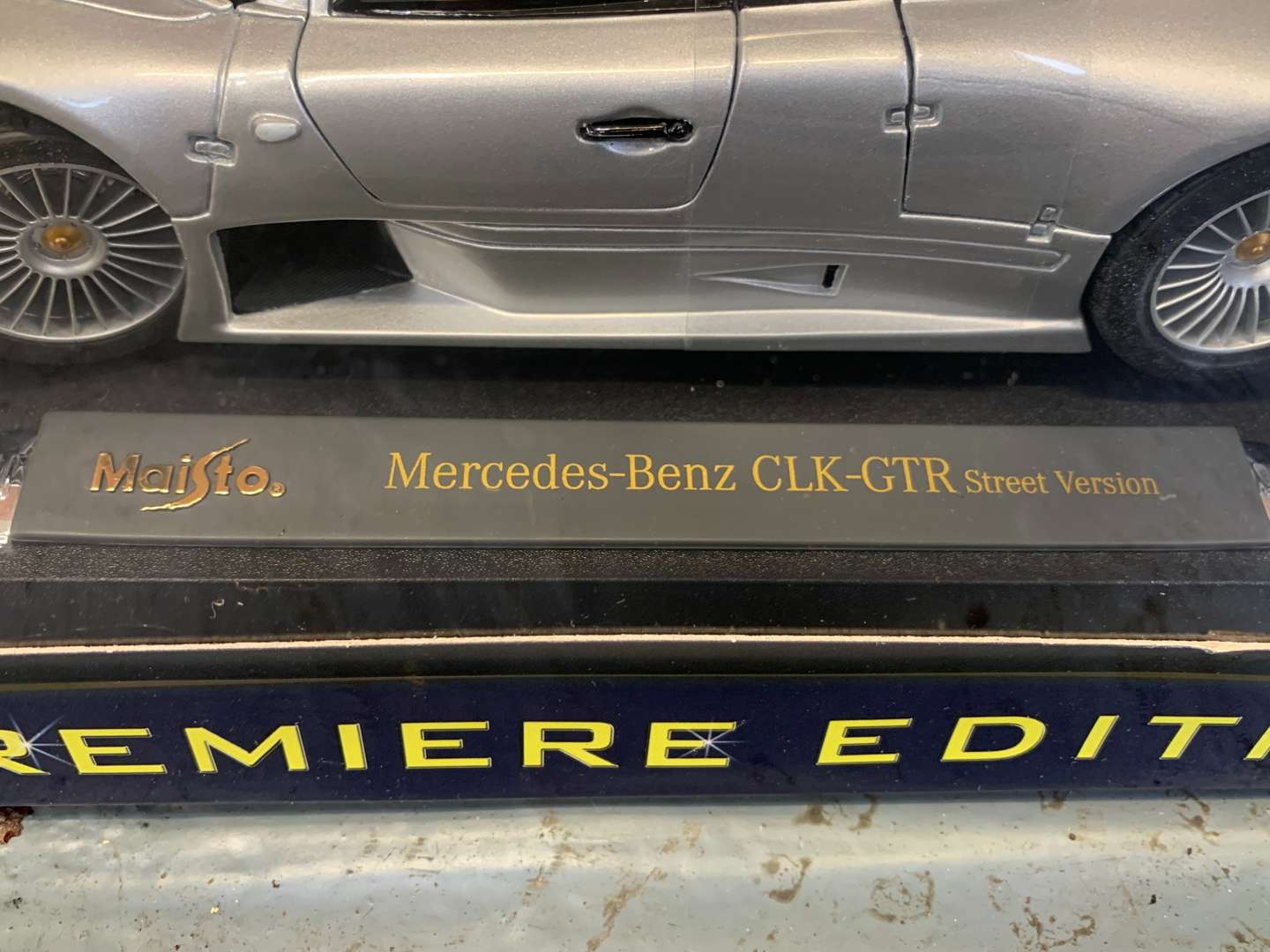 <p>Maisto 1:18 Scale Boxed MB CLK-GTR Car</p>
