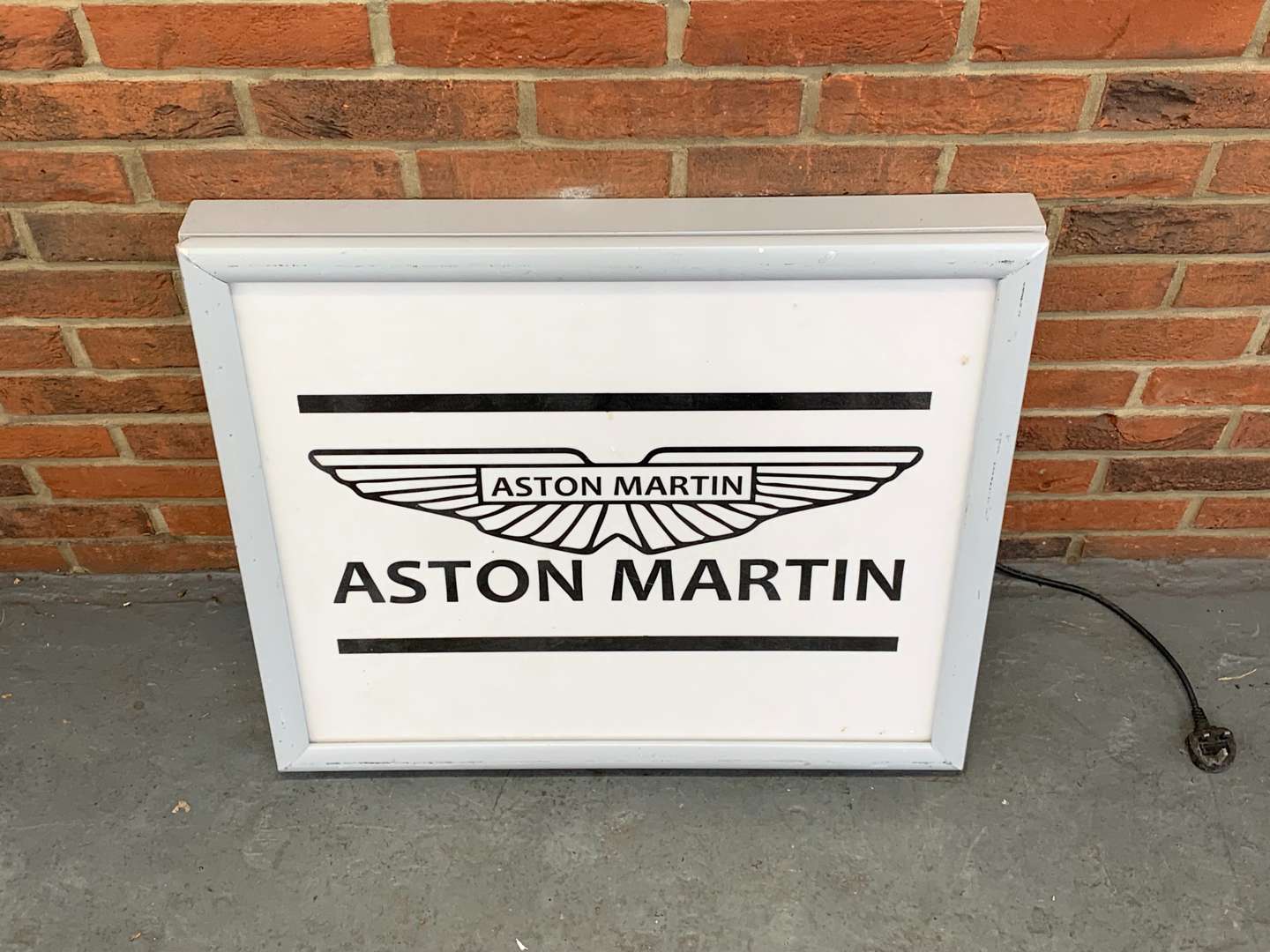 <p>Aston Martin Illuminated Sign</p>