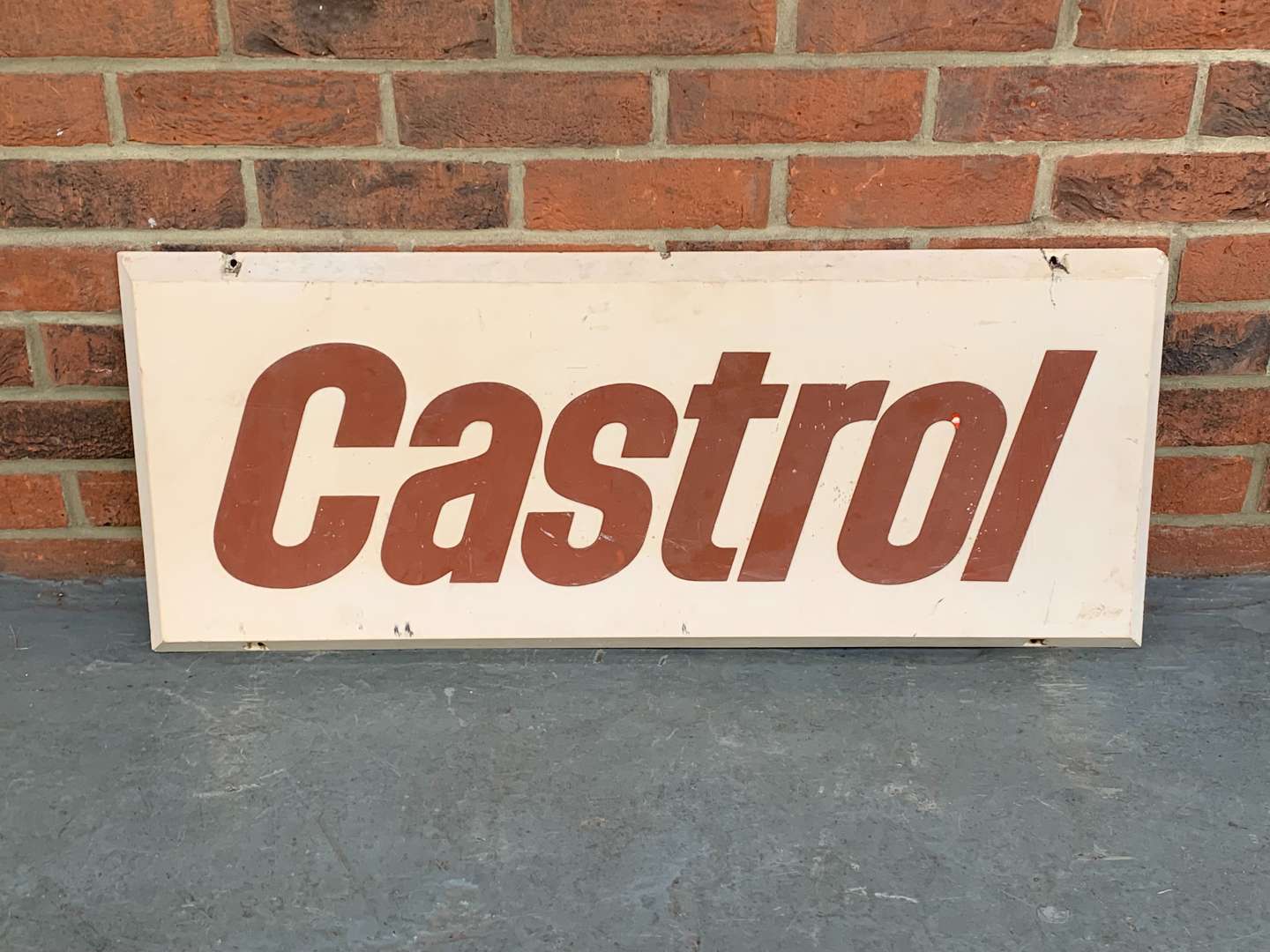<p>Castrol Fibreglass Sign</p>