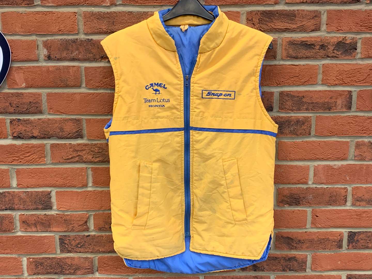 <p>&nbsp;1980's RS Cosworth Jacket and Team Lotus Gilet (2)</p>