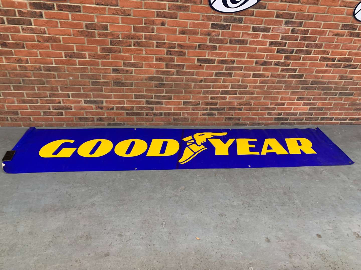 <p>Goodyear Tyre's Banner</p>