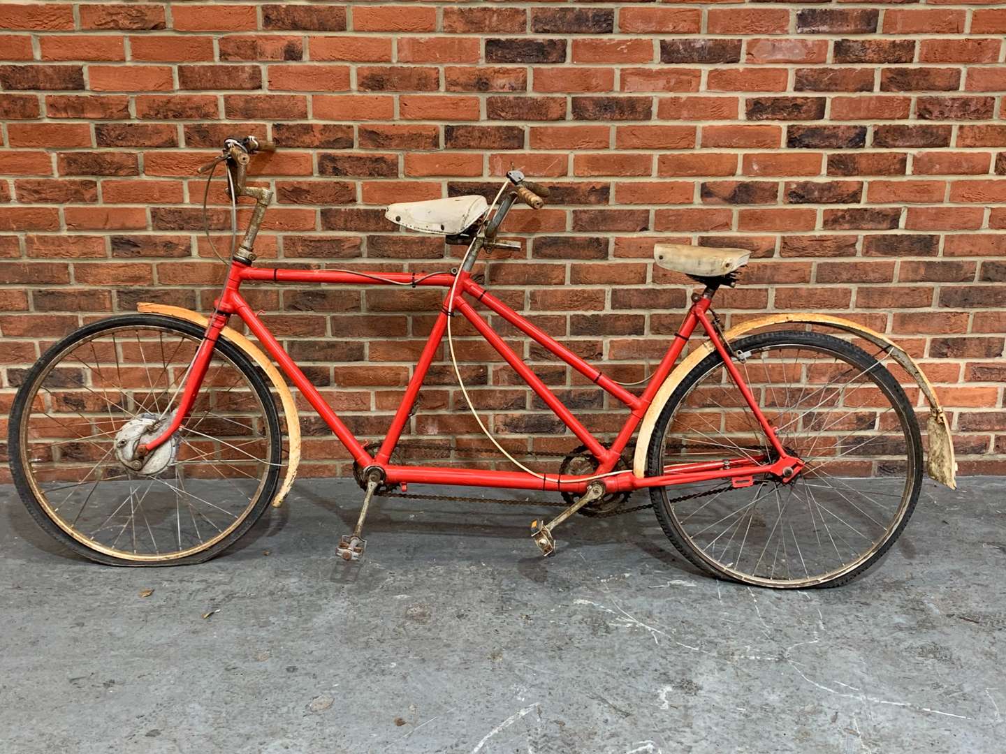 <p>Vintage Tandem Bicycle</p>