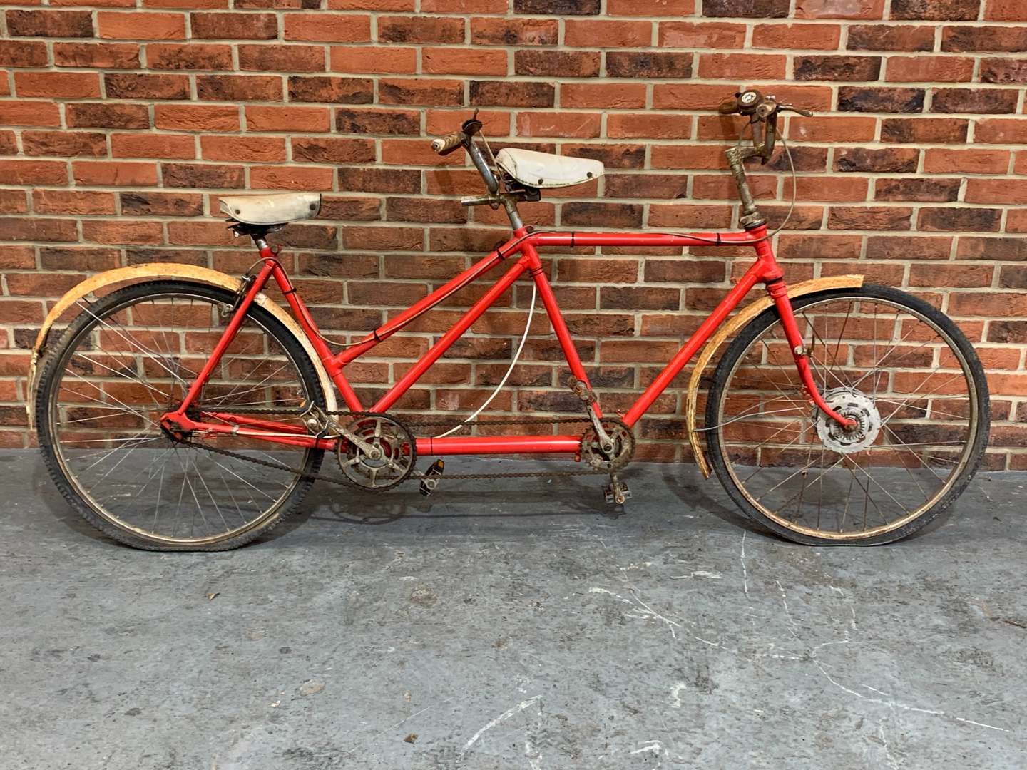 <p>Vintage Tandem Bicycle</p>