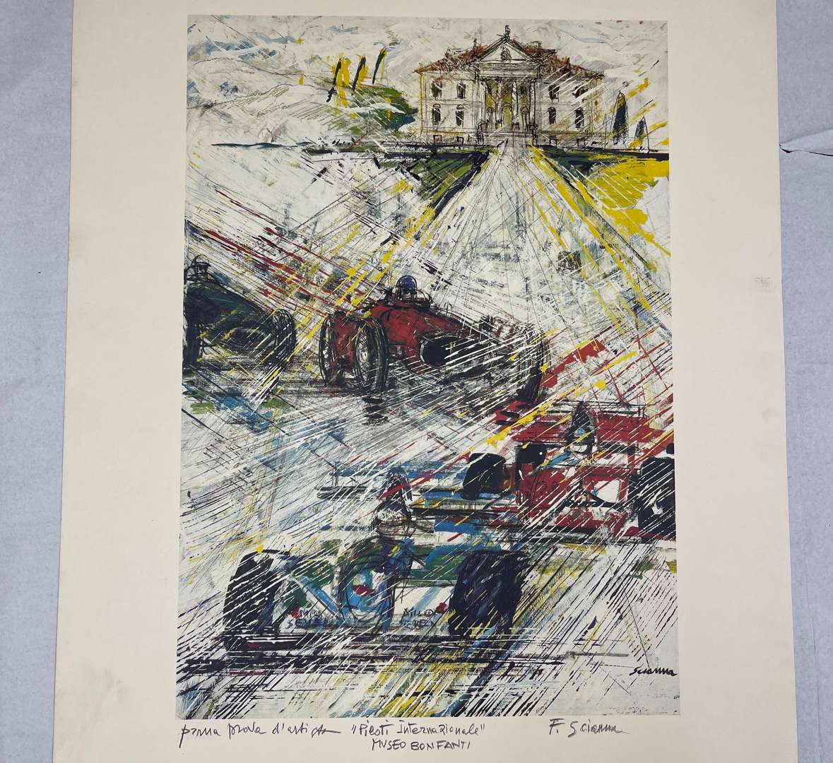 <p>Lithograph, hand-finished</p>