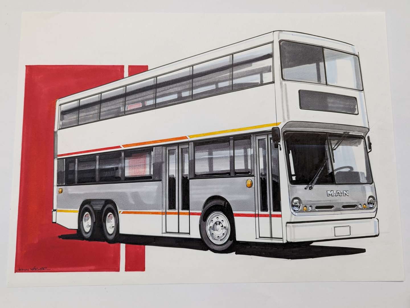 <p>MAN Double Decker Bus Concept&nbsp;</p>