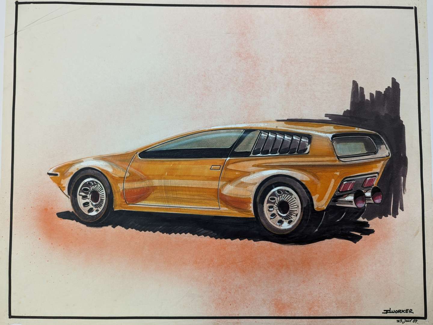<p>BMC Zanda Concept 1969 Earls Court Show Car&nbsp;</p>