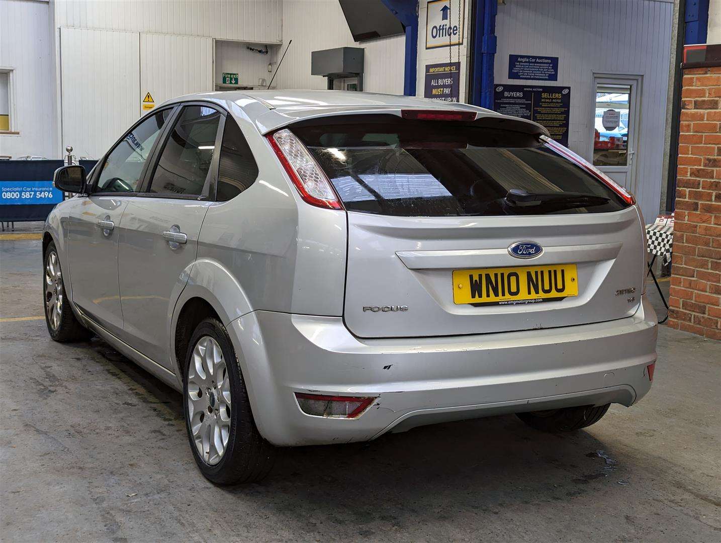 <p>2010 FORD FOCUS ZETEC 100 AUTO</p>