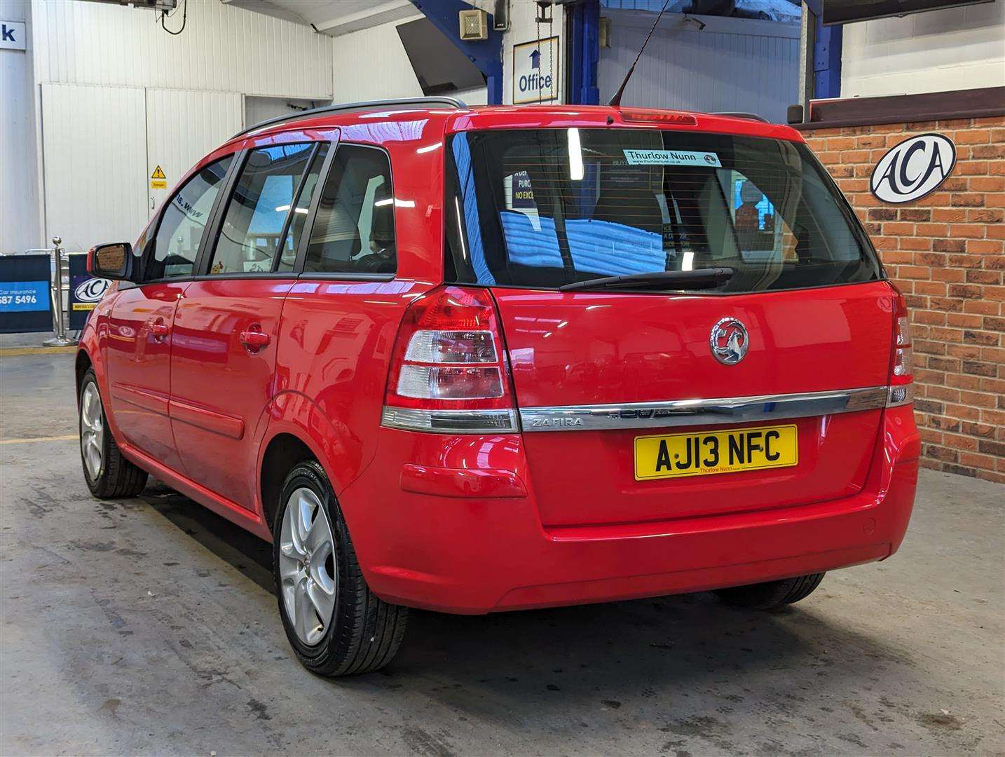 <p>2013 VAUXHALL ZAFIRA EXCLUSIV</p>