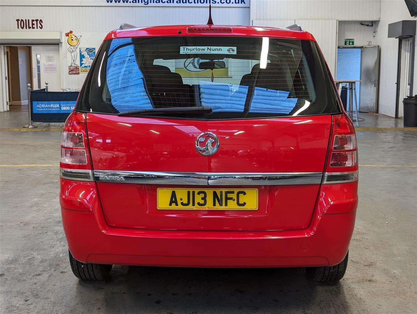 <p>2013 VAUXHALL ZAFIRA EXCLUSIV</p>