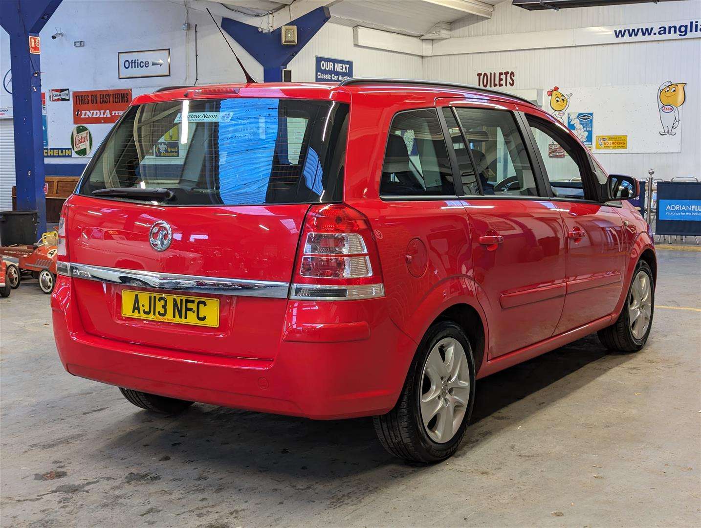 <p>2013 VAUXHALL ZAFIRA EXCLUSIV</p>