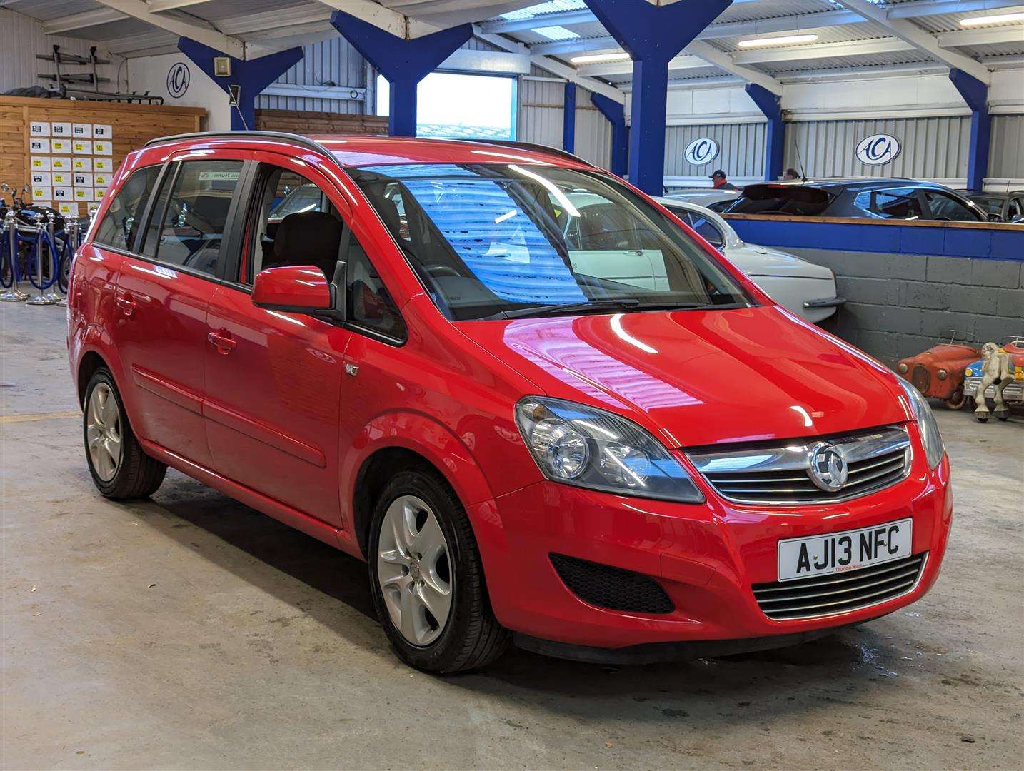 <p>2013 VAUXHALL ZAFIRA EXCLUSIV</p>