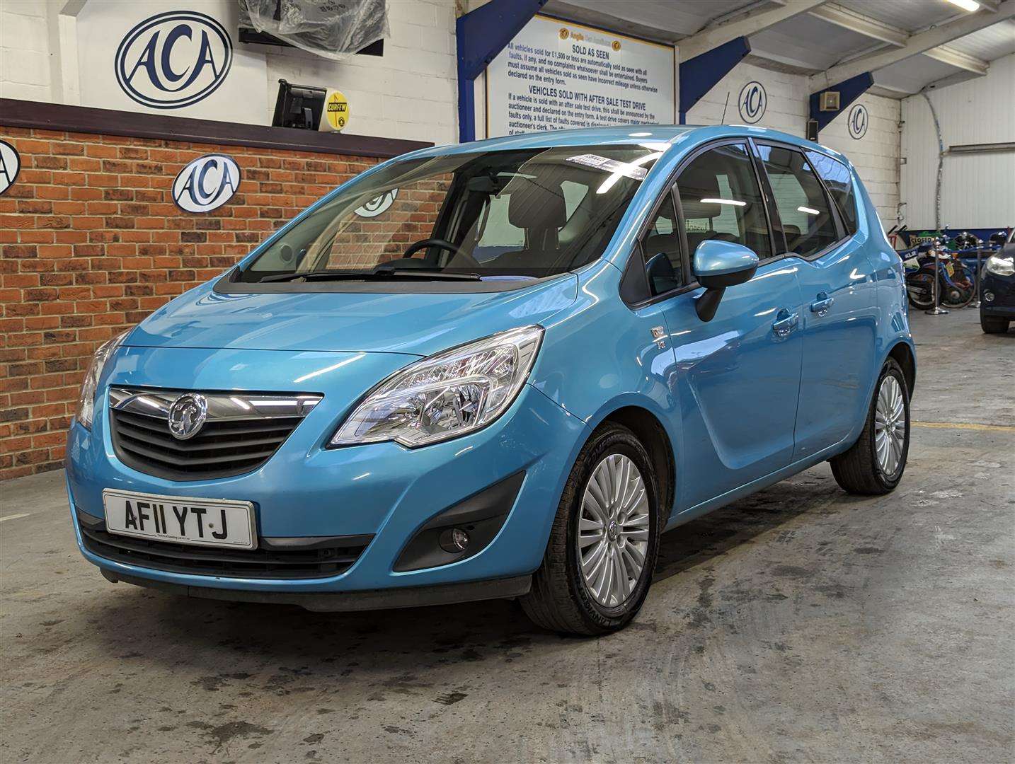 <p>2011 VAUXHALL MERIVA EXCITE TURBO</p>