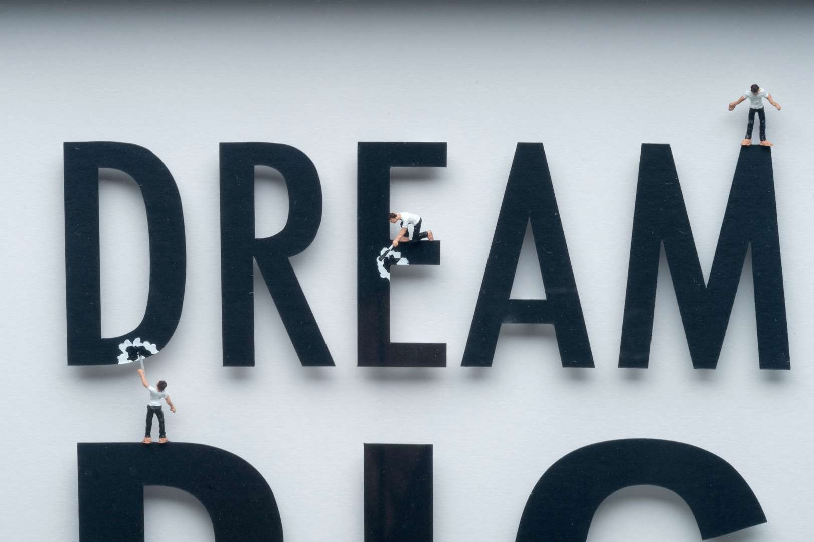 <p>Dream Big wall sculpture by Nic Joly</p>