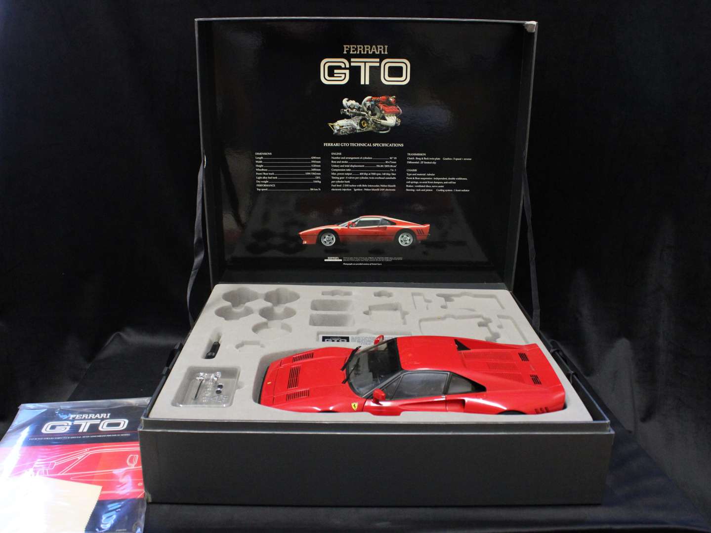 <p>Tamiya Ferrari 288 GTO model</p>