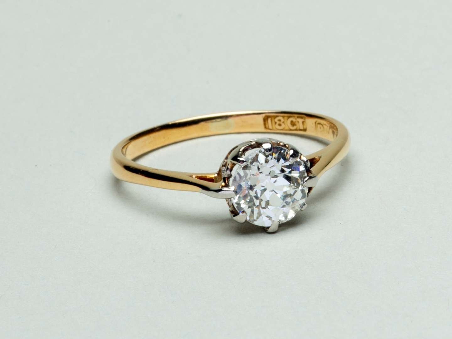 <p>Diamond solitaire ring</p>