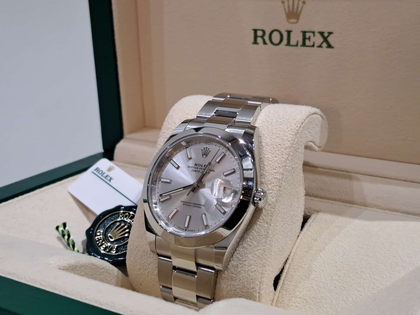 <p>Rolex Datejust watch</p>