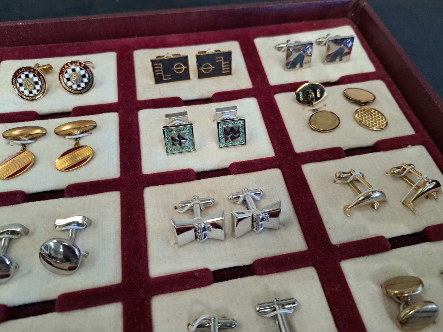 <p>A selection of cufflinks</p>