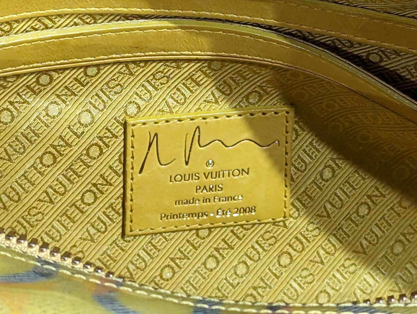 <p>Louis Vuitton pulp weekender bag</p>