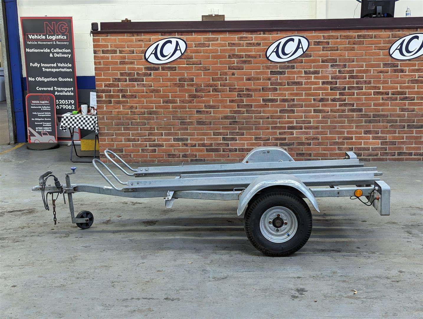 <p>MOTORCYCLE TRAILER SOLD</p>