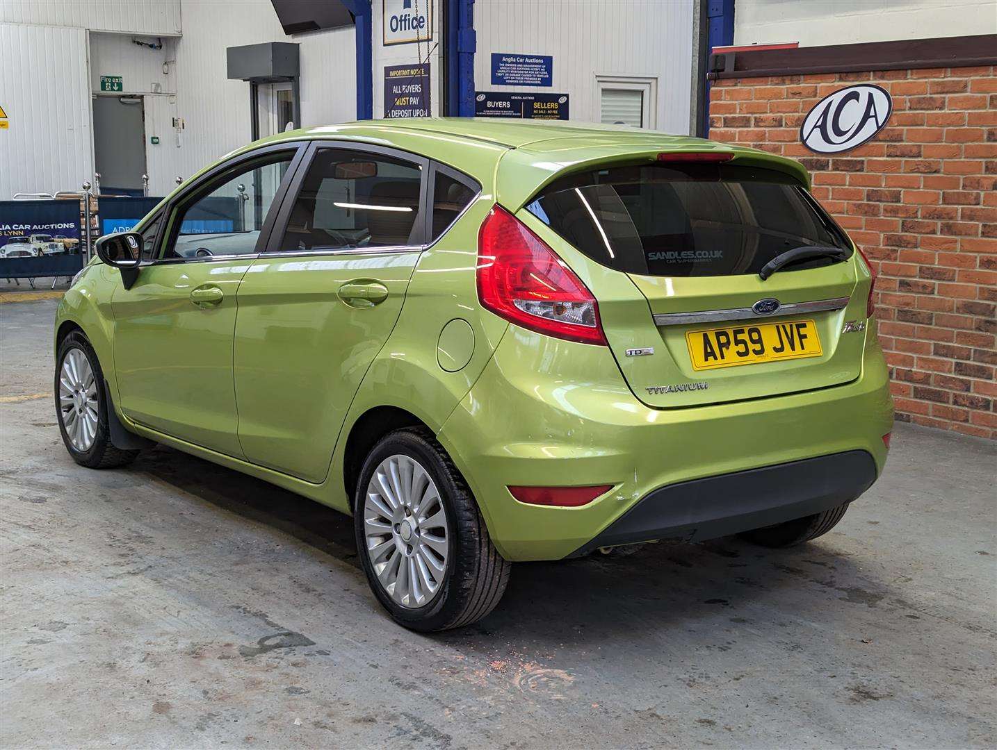 <p>2010 FORD FIESTA TITANIUM 90 TDCI</p>