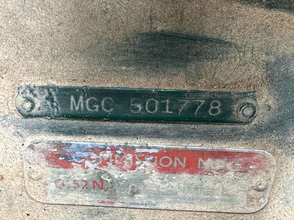 <p>1969 MG C ROADSTER</p>