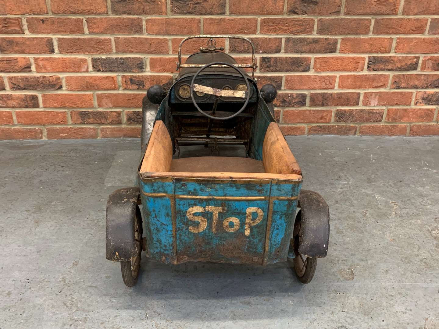 Vintage Style Tin Plate Child's Pedal Car | Saturday 27th & Sunday 28th