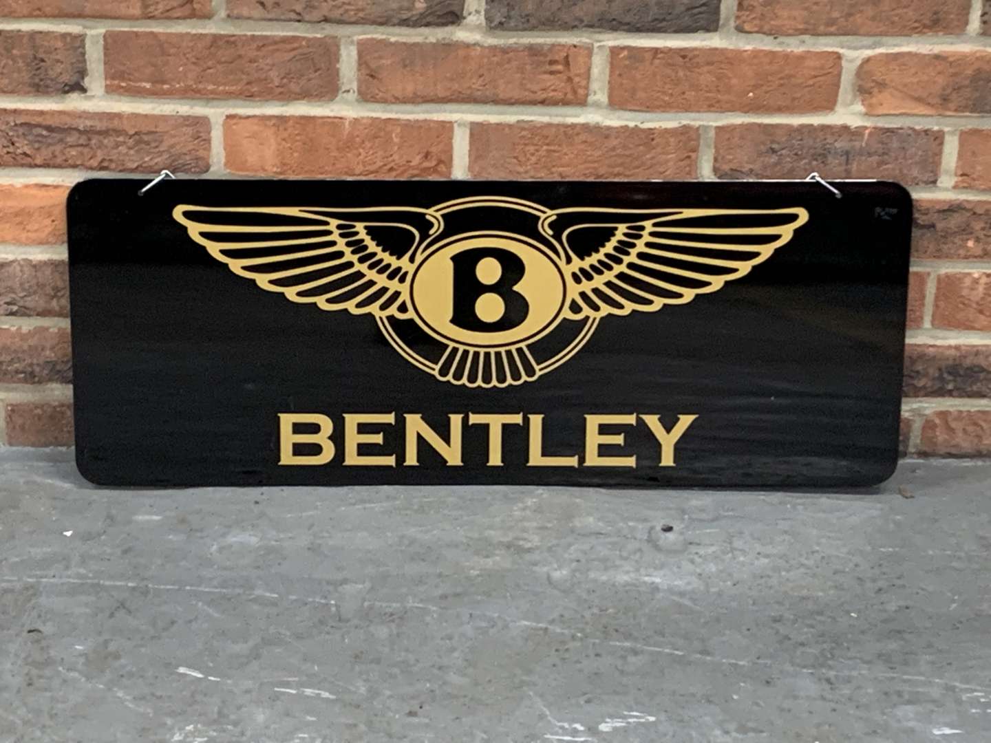 <p>Bentley Made Hanging Sign</p>